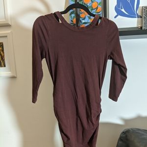 NWT Michael Stars Fitted Midi Dress